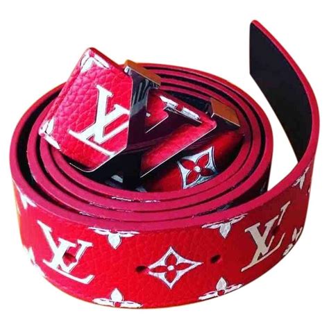 red louis vuitton belt|Louis Vuitton belt men price.